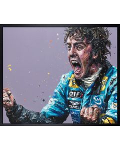 2005 Screaming Alonso - Canvas