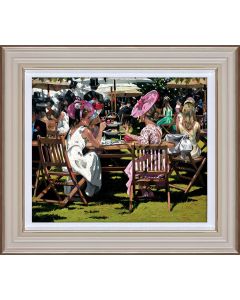 Afternoon Tea at Ascot (Framed)