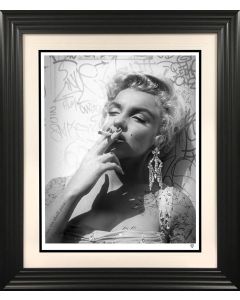 Smoking Gun B&W (Marilyn)